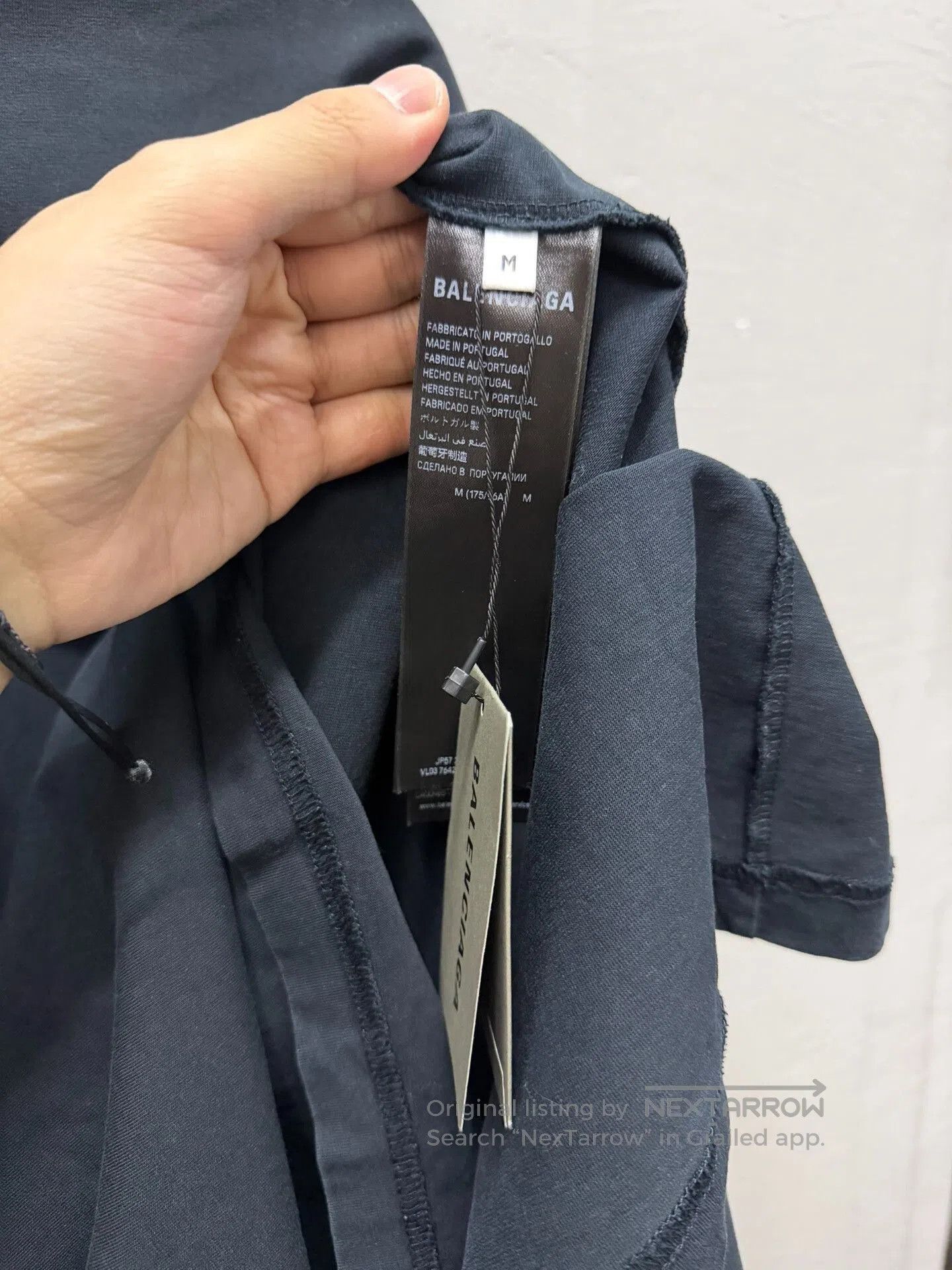 Balenciaga balenciaga short sleeve logo t-shirt black. Size US M / EU 48-50 / 2 - 5 Thumbnail