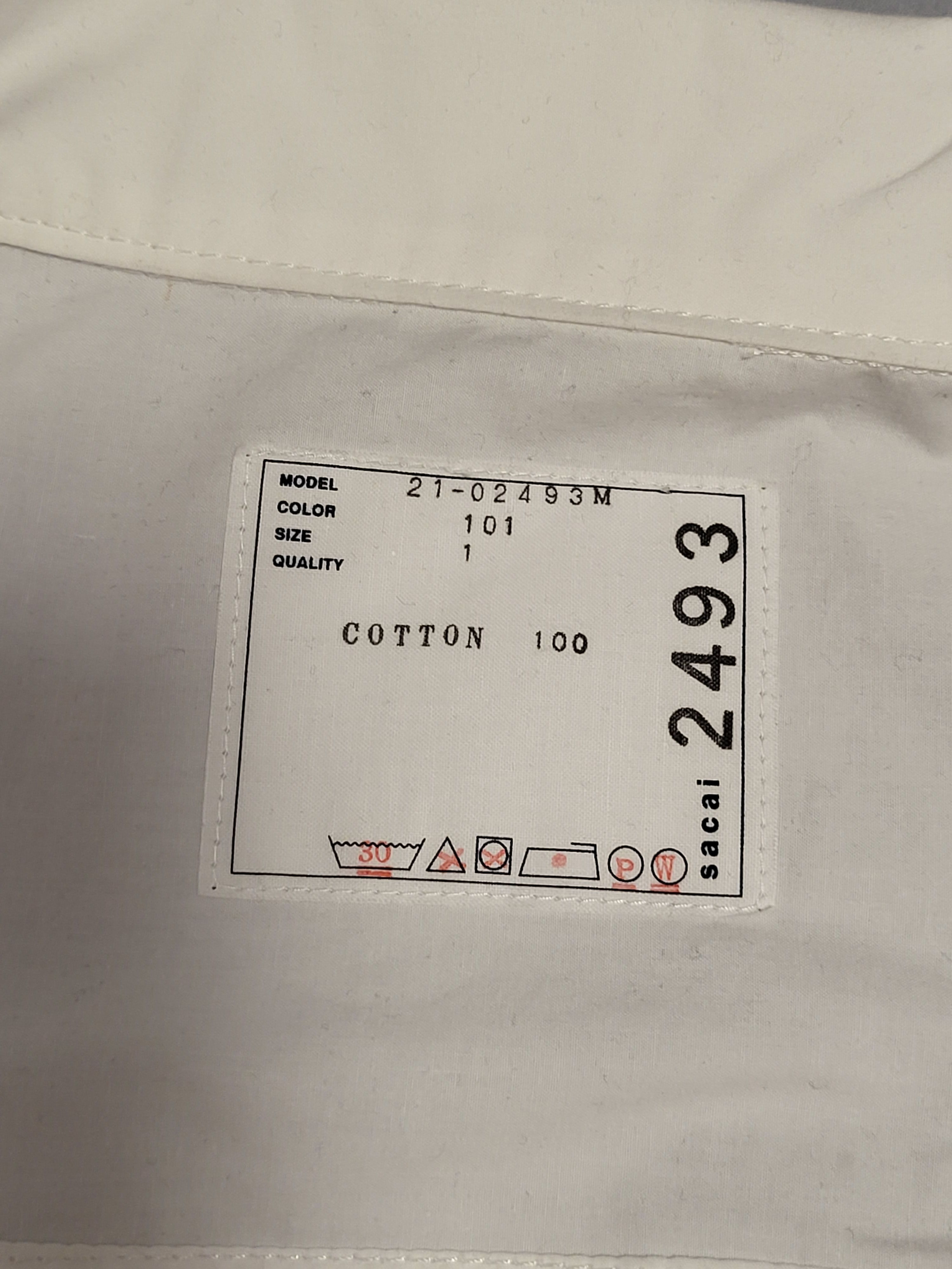 Sacai Buttoned Shirt Jacket Size US S / EU 44-46 / 1 - 6 Thumbnail