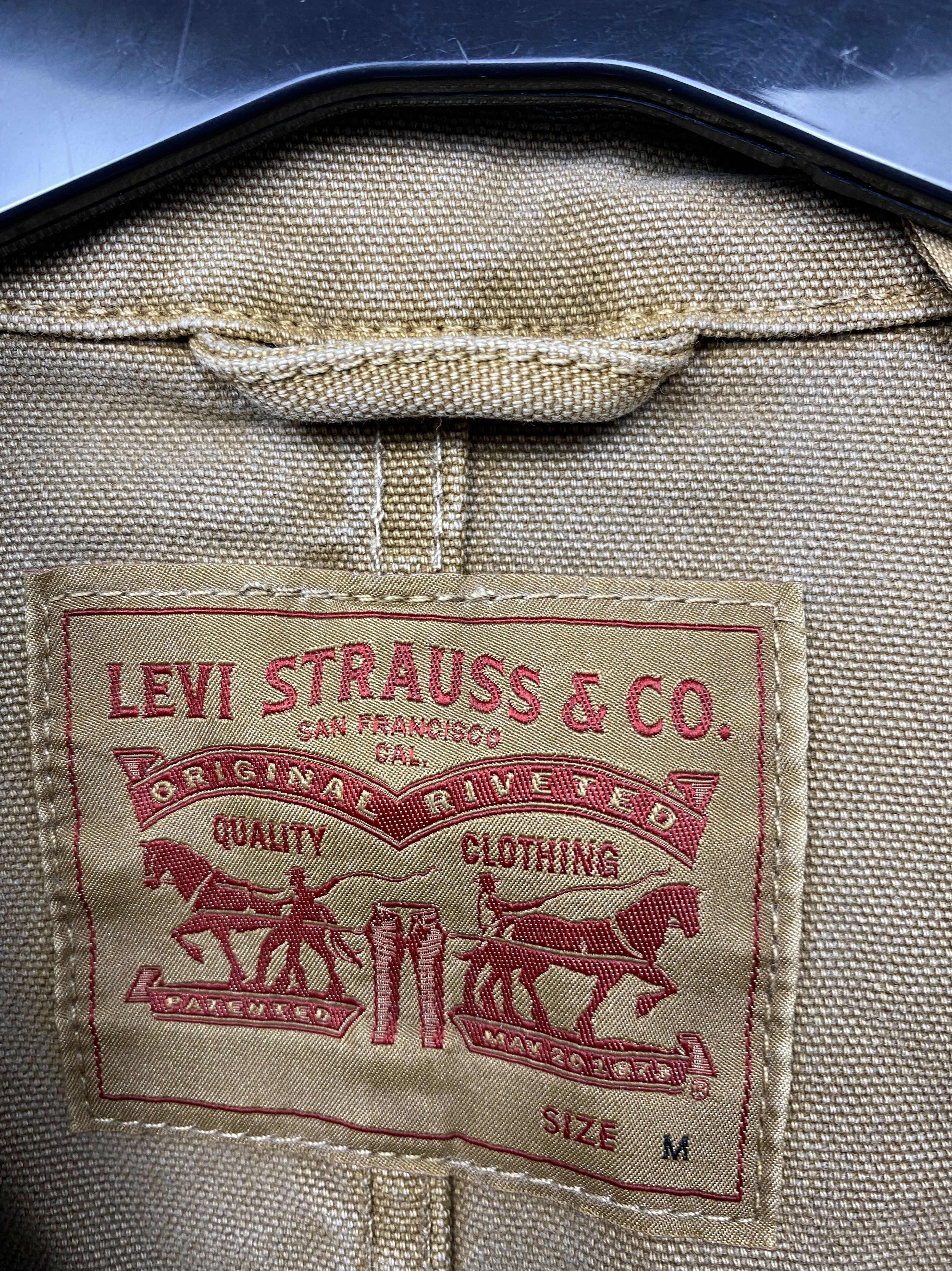 Levi's Levi's Vintage Mens Workwear Jacket Size US M / EU 48-50 / 2 - 4 Thumbnail