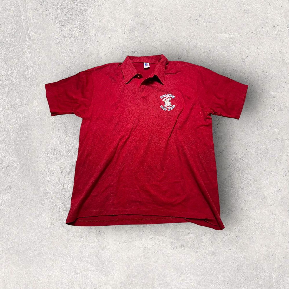 MLB × Russell Athletic × Vintage Vintage Toledo Mud Hens polo shirt Size US XL / EU 56 / 4 - 1 Thumbnail