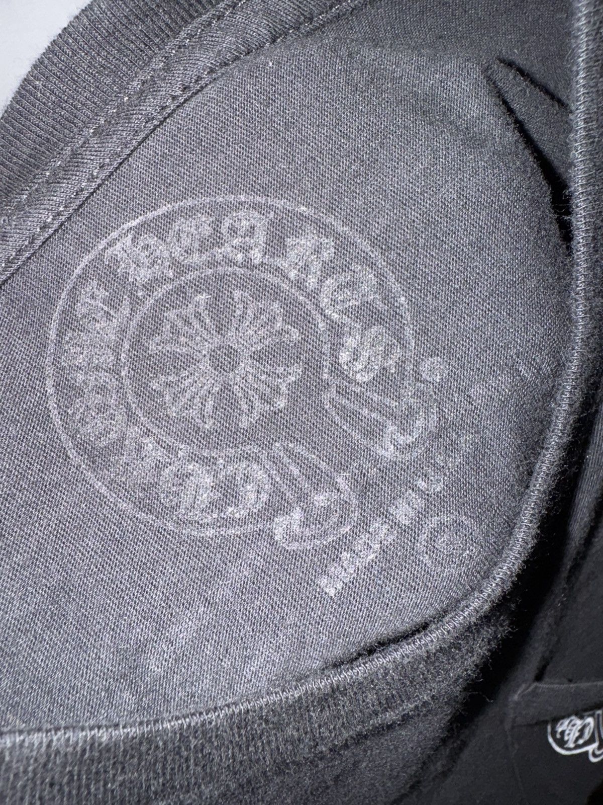 Chrome Hearts Chrome Hearts Black Short Sleeve Horseshoe Size US S / EU 44-46 / 1 - 6 Thumbnail