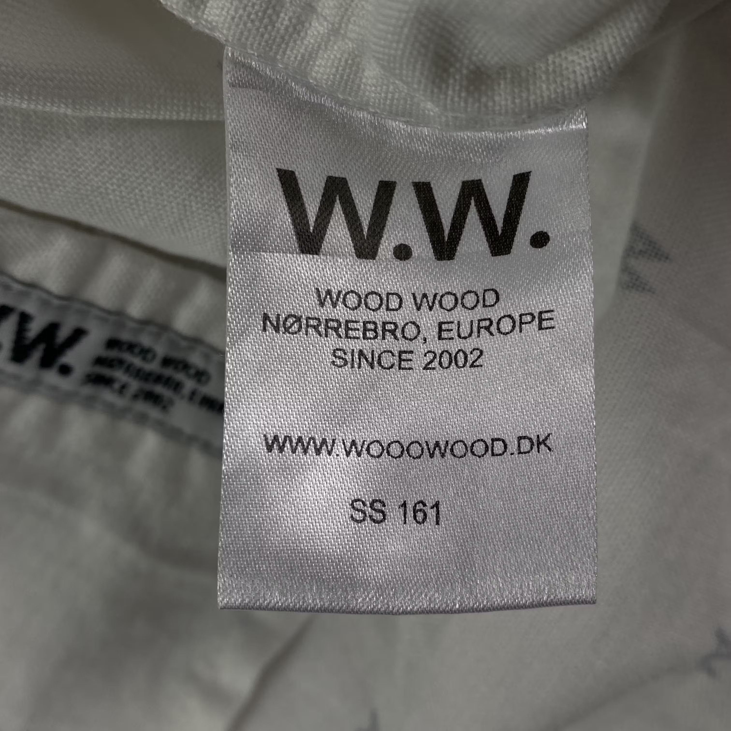 Wood Wood Mens Shirt Long Sleeve Wood Wood Monogram Size L Size US L / EU 52-54 / 3 - 5 Thumbnail