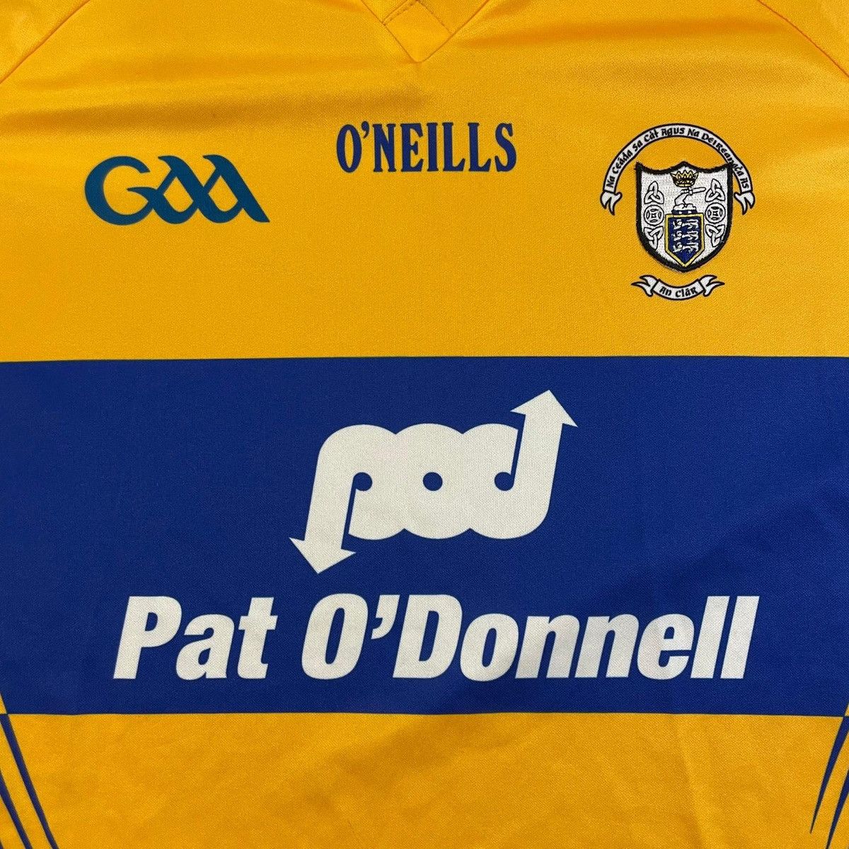 O'Neills Yellow and blue an Clar GAA jersey O’Neills polo shirt tee Size US S / EU 44-46 / 1 - 6 Thumbnail