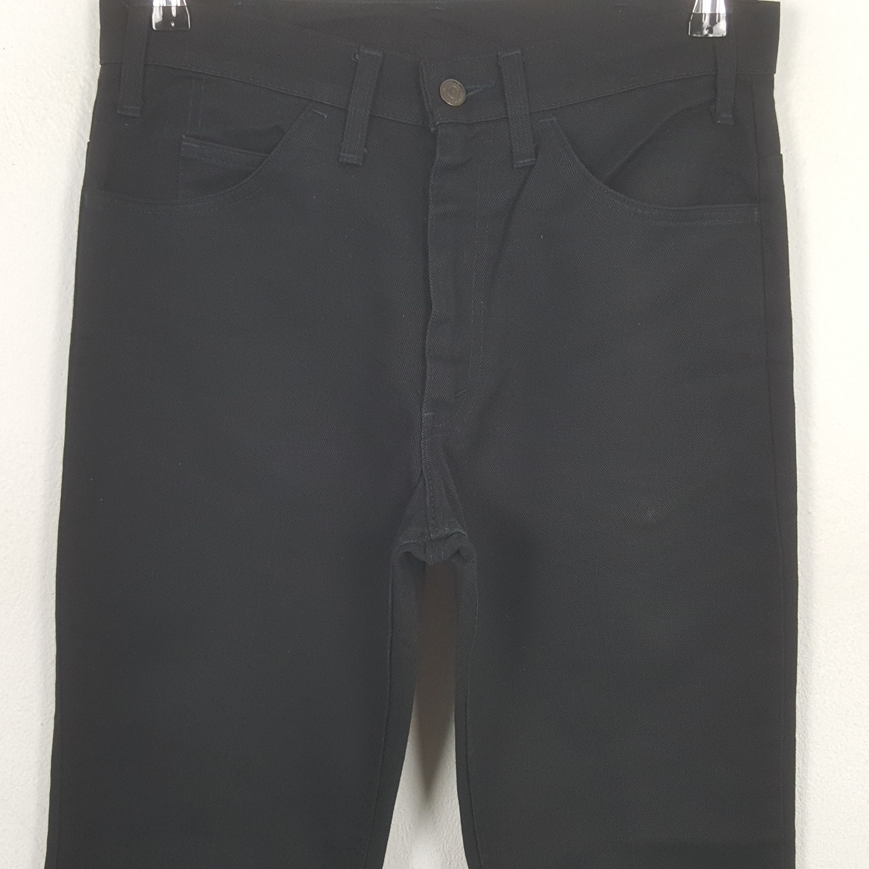 Levi's Vintage Levi's Sta-Prest Black Pants Size US 30 / EU 46 - 2 Thumbnail