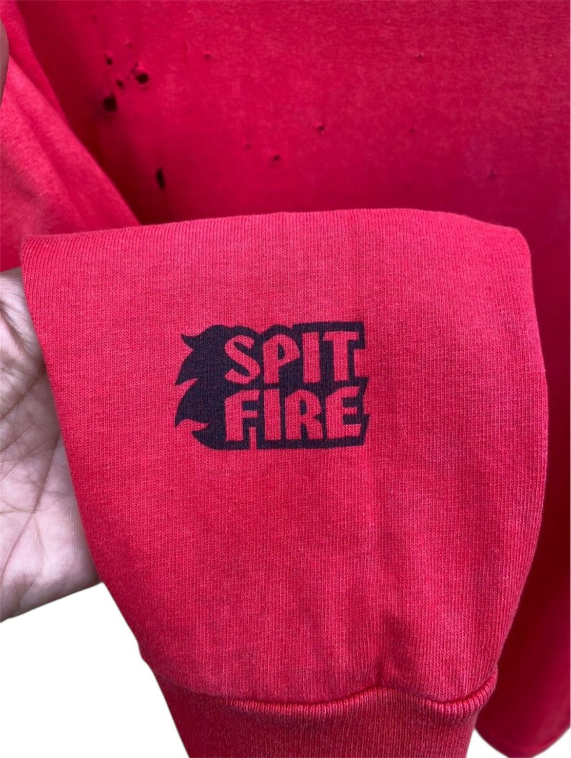 Spitfire Vintage Trash Distressed Spitfire Longsleeve Size US M / EU 48-50 / 2 - 8 Thumbnail