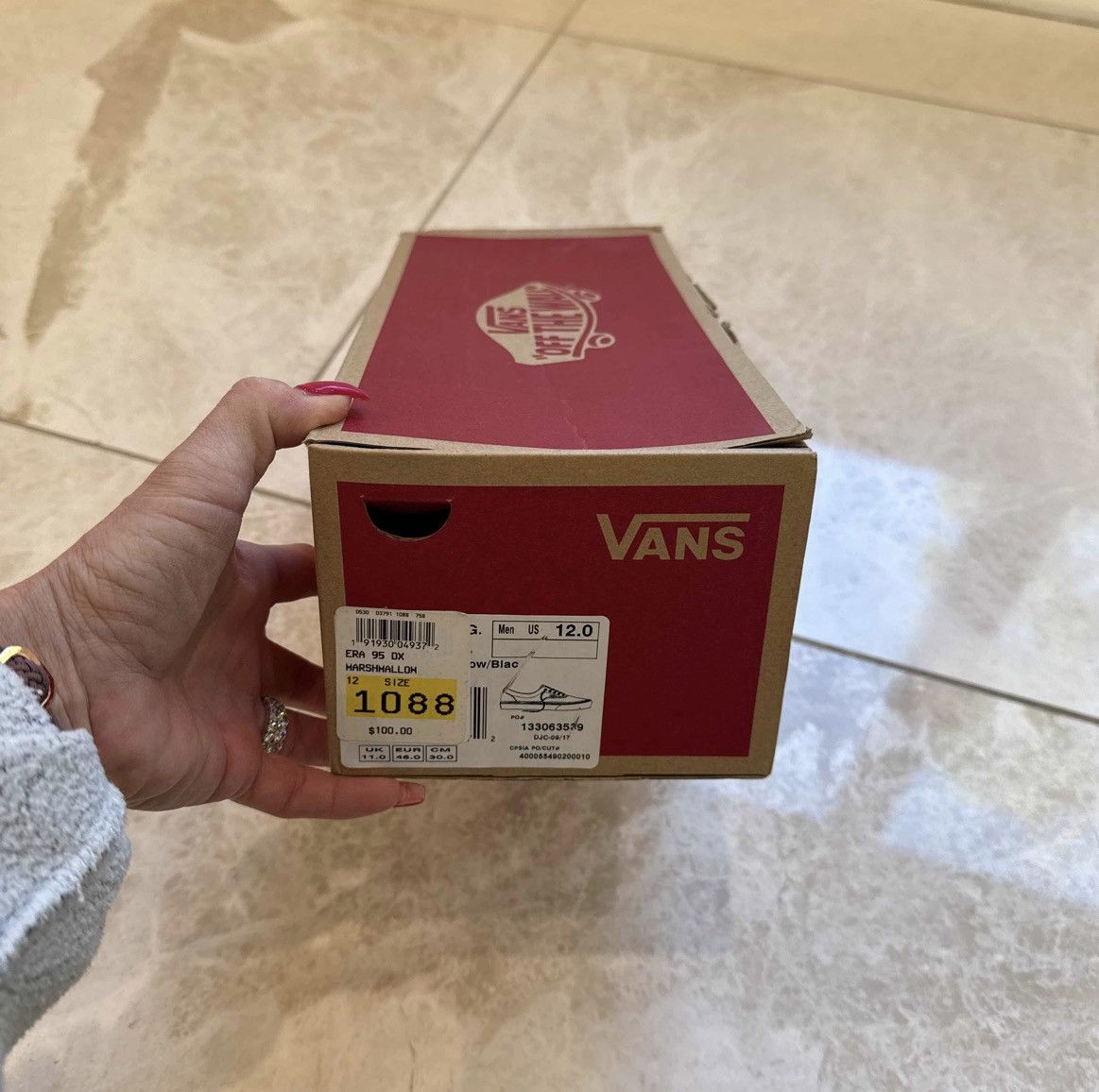 Fear of God × Vans Fear of God x Vans Era 95 DX 'Collection 2 White' Size US 12 / EU 45 - 7 Thumbnail