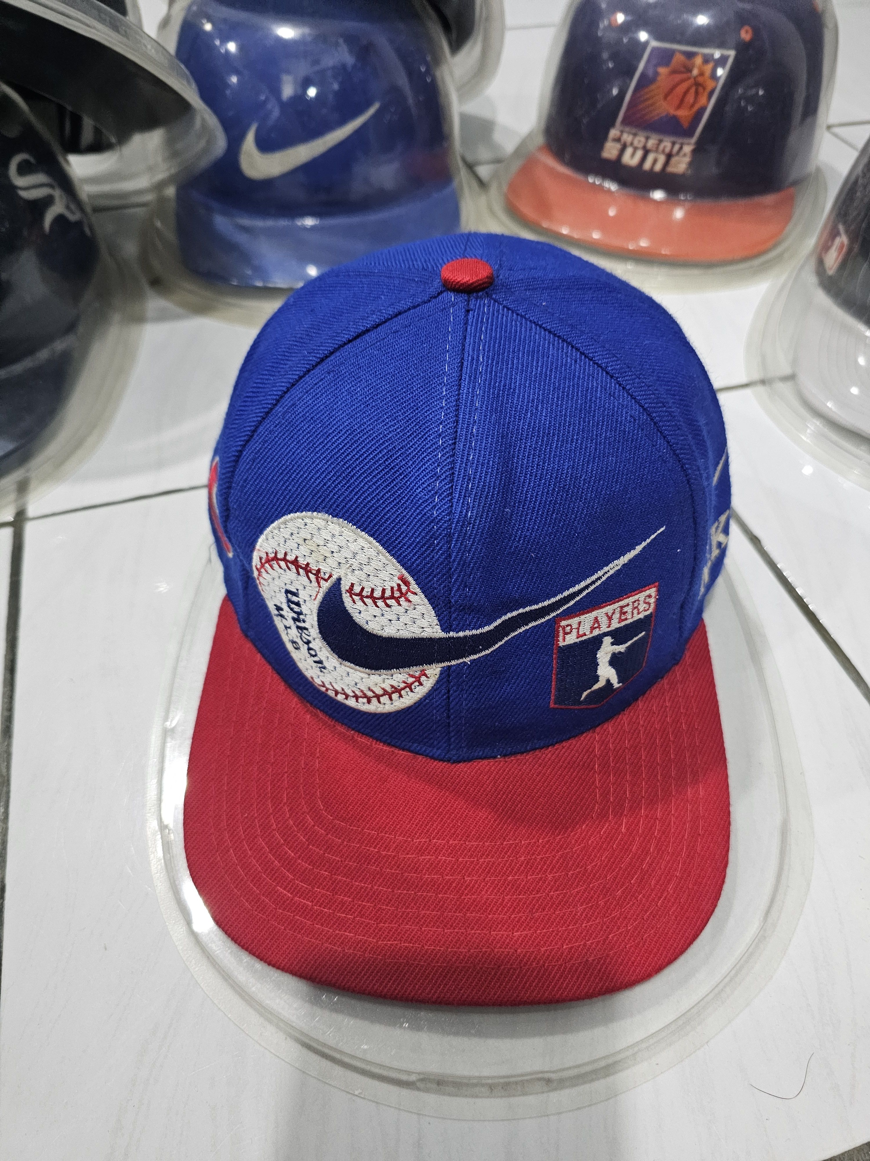 Nike vintage Nike Chicago Cubs MLB Wilson snapback hat Size ONE SIZE - 3 Thumbnail