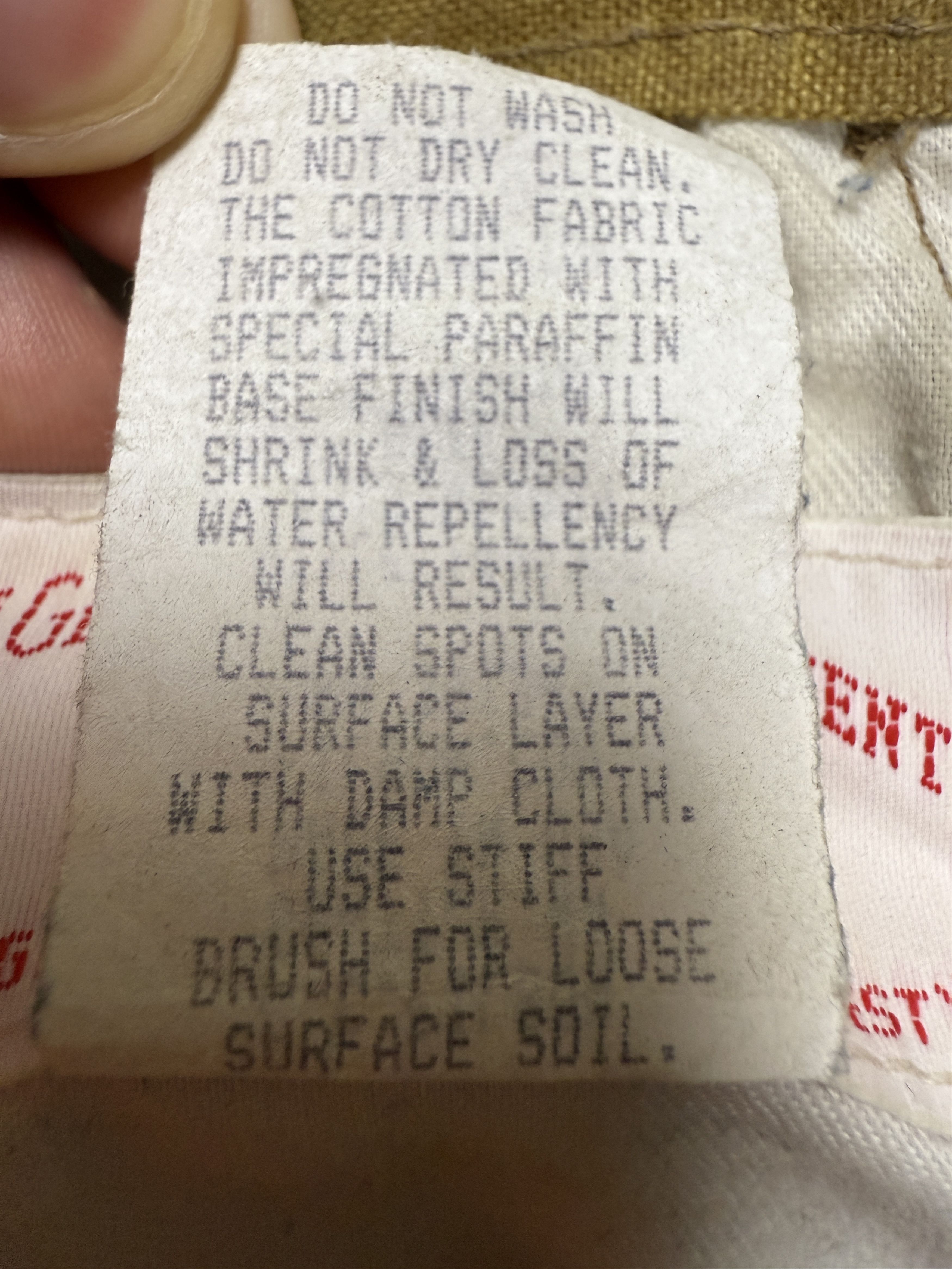Filson Vintage Filson 14005SB Oil Finish Single Tin Pants Size US 38 / EU 54 - 4 Thumbnail