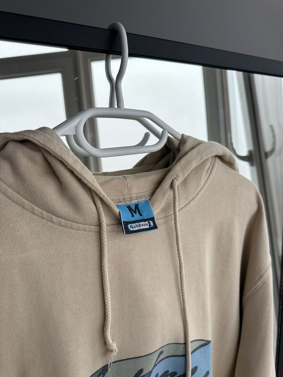 Other Vintage Fishbone Streetwear 90s Beige Hoodie Sz M Size US M / EU 48-50 / 2 - 10 Thumbnail