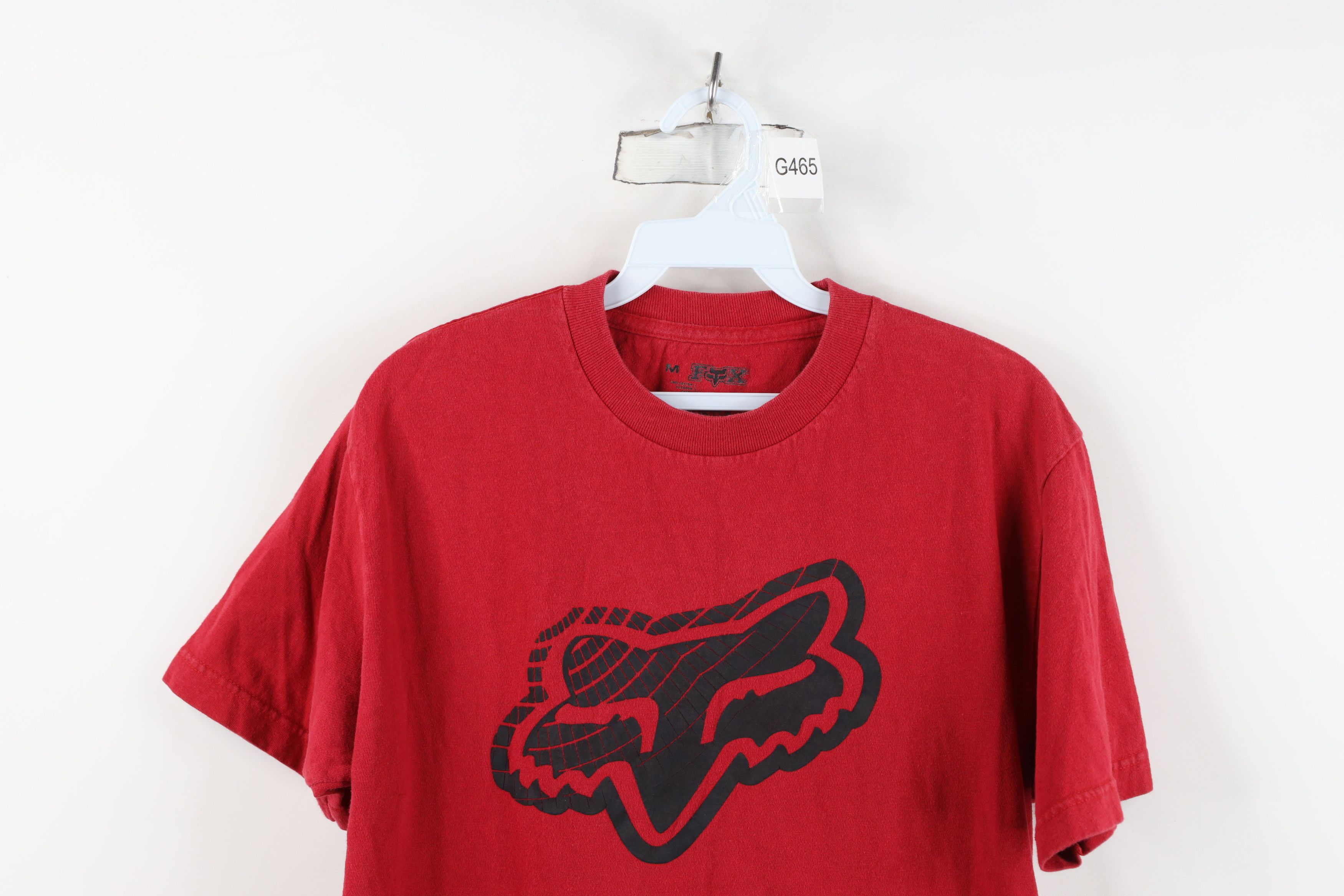 Fox Racing Vintage Y2K Fox Racing Big Logo Short Sleeve T-Shirt Red Size US M / EU 48-50 / 2 - 2 Thumbnail