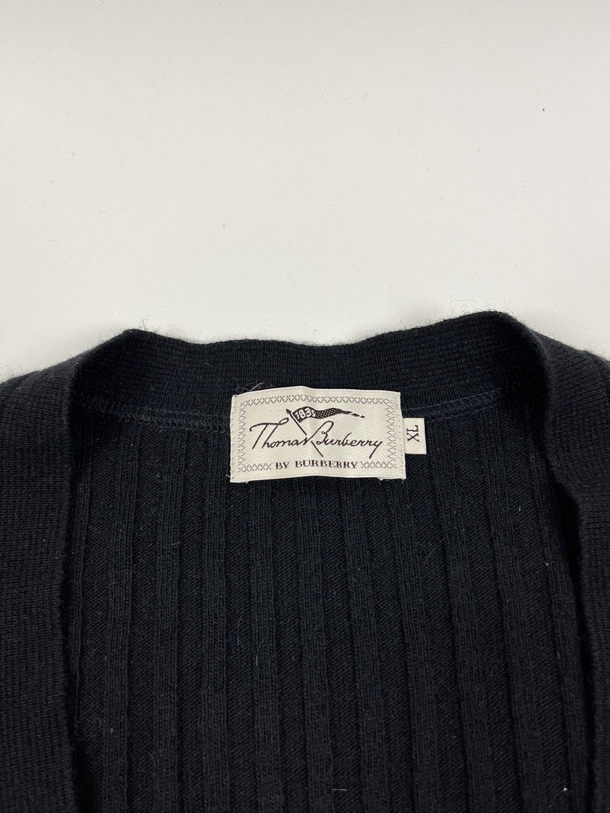 Burberry Vintage🔥Thomas Burberry Cardigan Size US XL / EU 56 / 4 - 5 Thumbnail