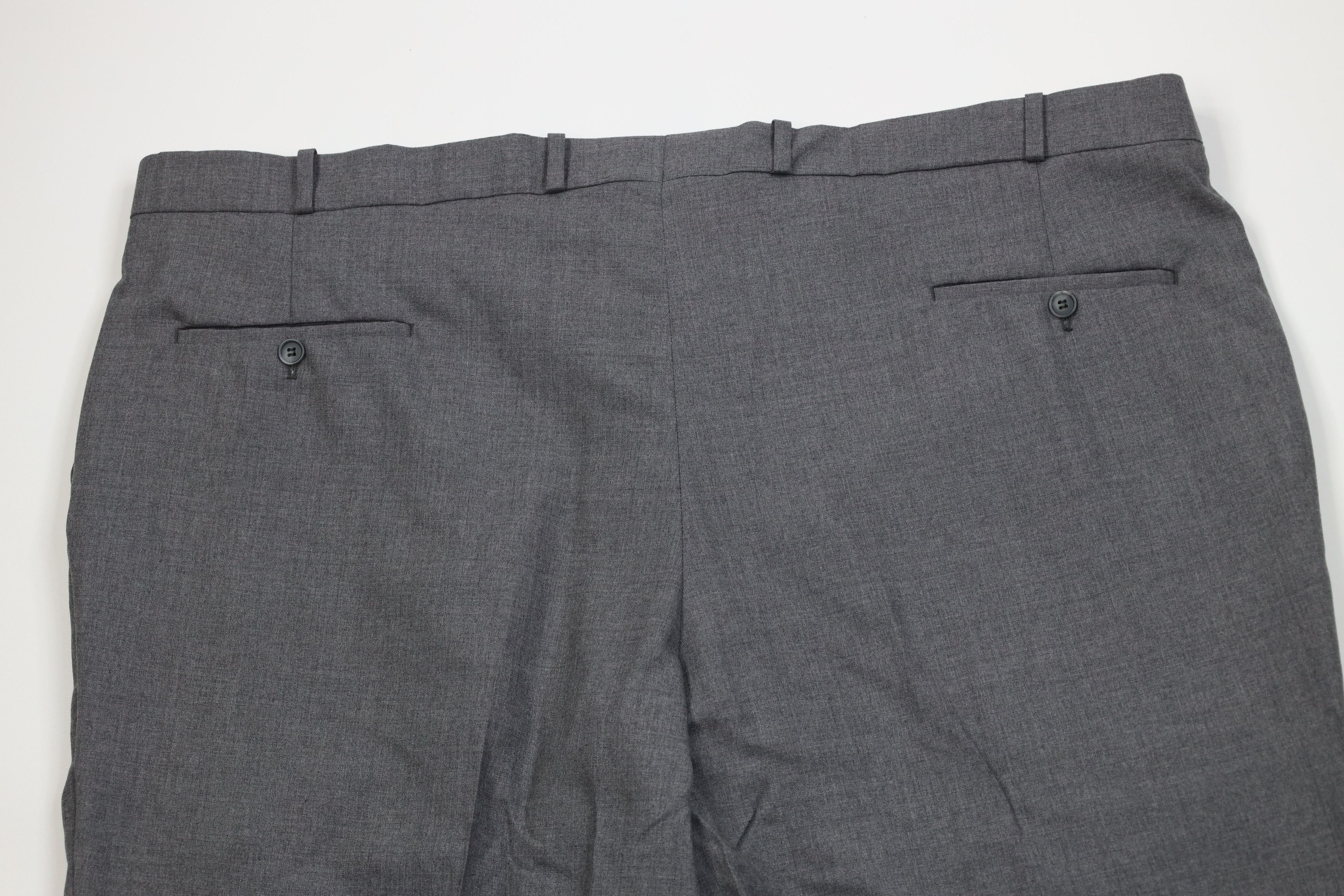 Vintage Vintage 90s Streetwear Wide Leg Chino Pants Heather Gray Size US 44 / EU 60 - 13 Thumbnail