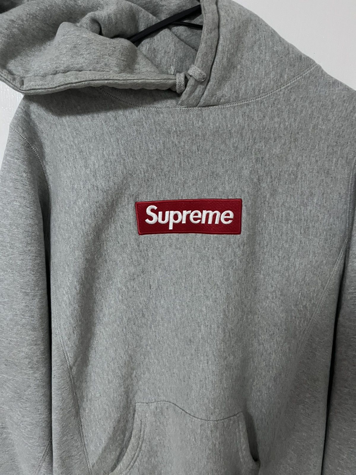Supreme Supreme Grey hoodie Size US S / EU 44-46 / 1 - 2 Thumbnail