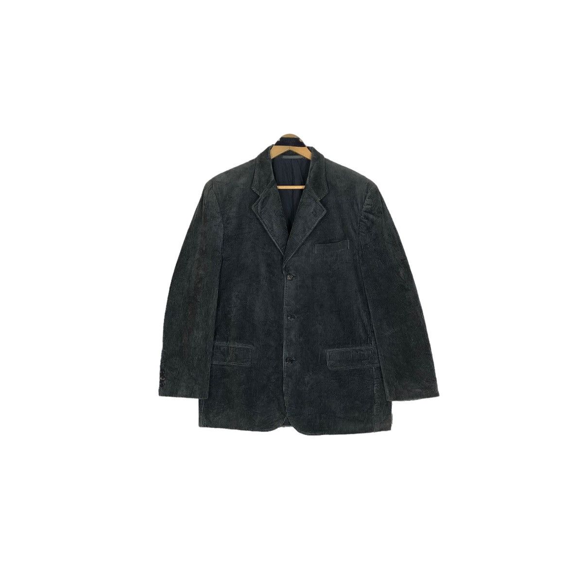 Comme des Garcons Vintage Comme Des Garcons Homme 1999 A/W Corduroy Blazer Size US M / EU 48-50 / 2 - 3 Thumbnail