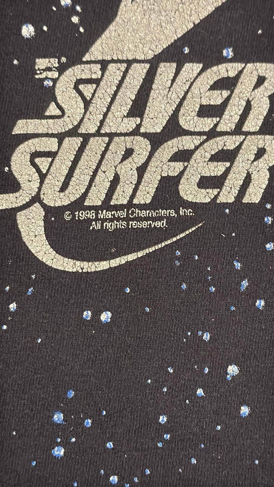 Marvel Comics Vintage 1998 Marvel Silver Surfer AOP T-shirt M Size US M / EU 48-50 / 2 - 6 Thumbnail