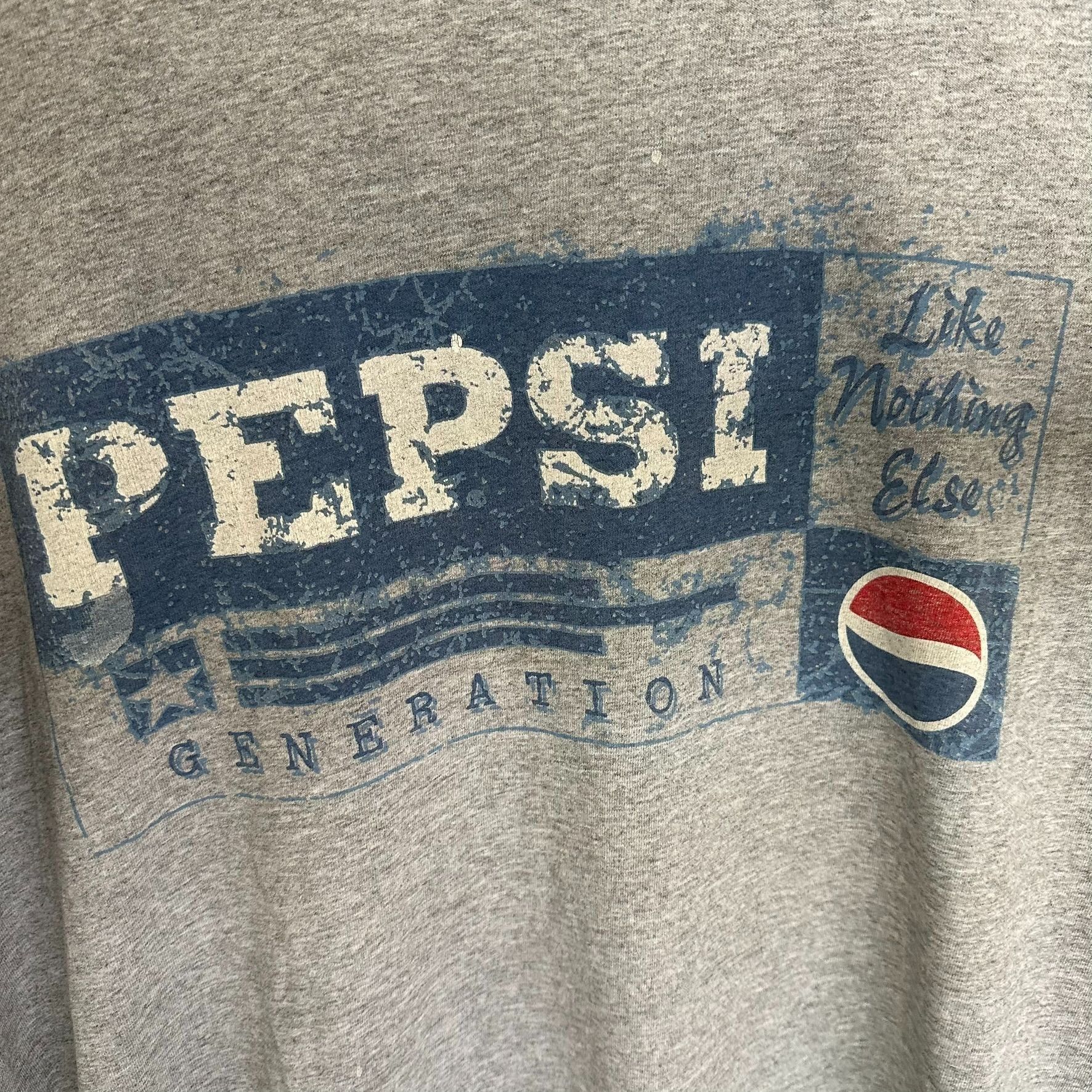 Pepsi Vintage 90s Pepsi Generation T-Shirt Single Stitch Promo Gra Size US XL / EU 56 / 4 - 3 Thumbnail