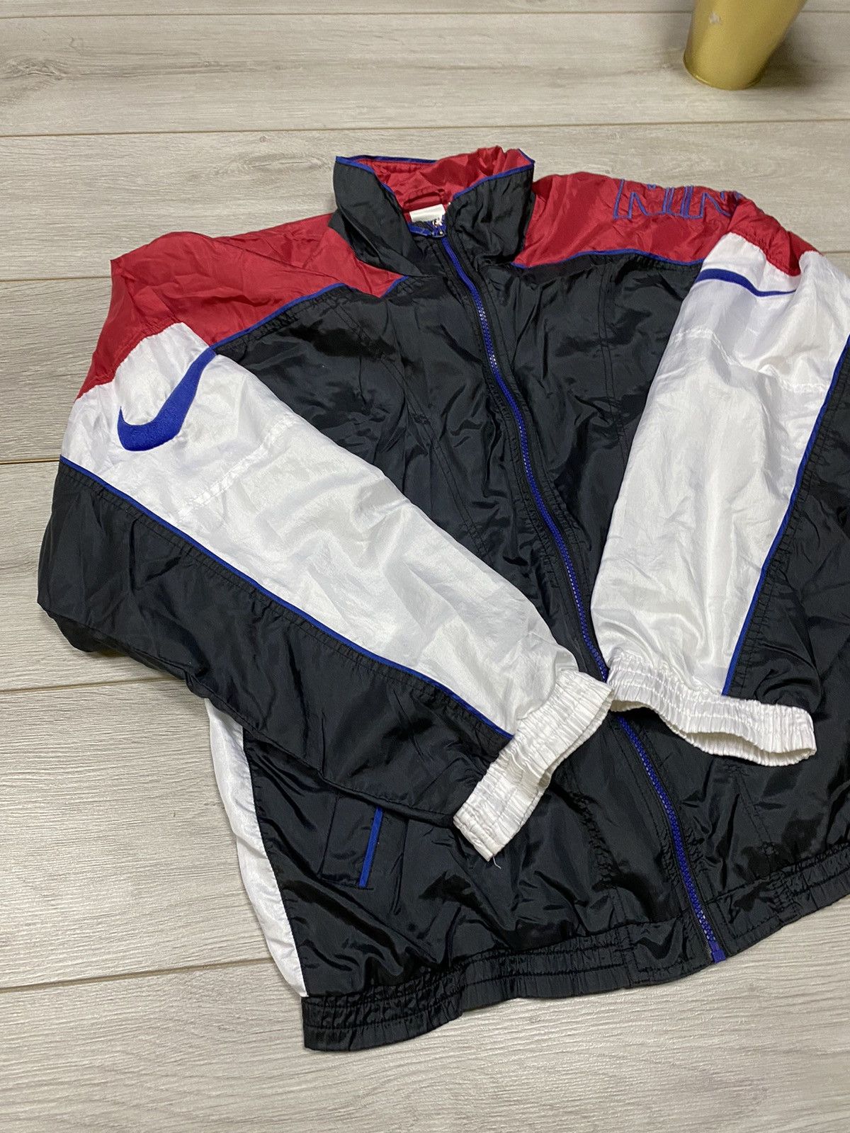 Vintage Nike 1990 dead stock vintage track suit pants + jacket Size US L / EU 52-54 / 3 - 4 Thumbnail