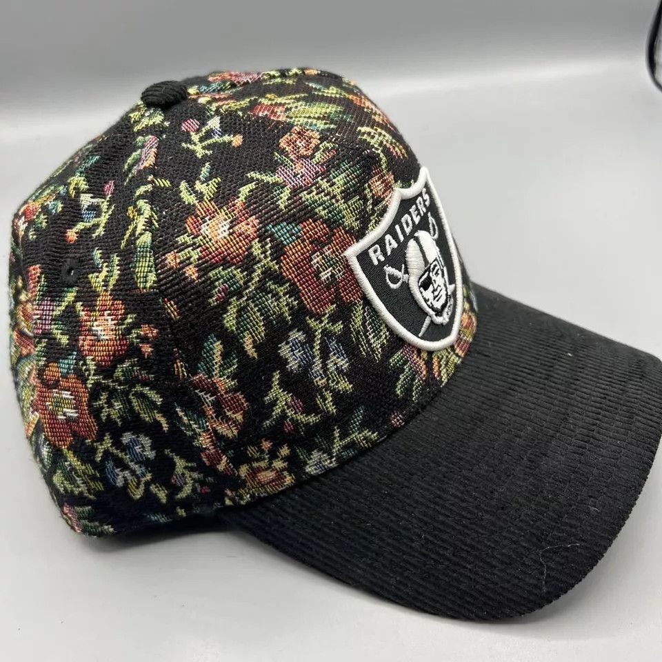 New Era Las Vegas Raiders Hat Men Corduroy 9Forty New Era Snap Back Size ONE SIZE - 3 Thumbnail