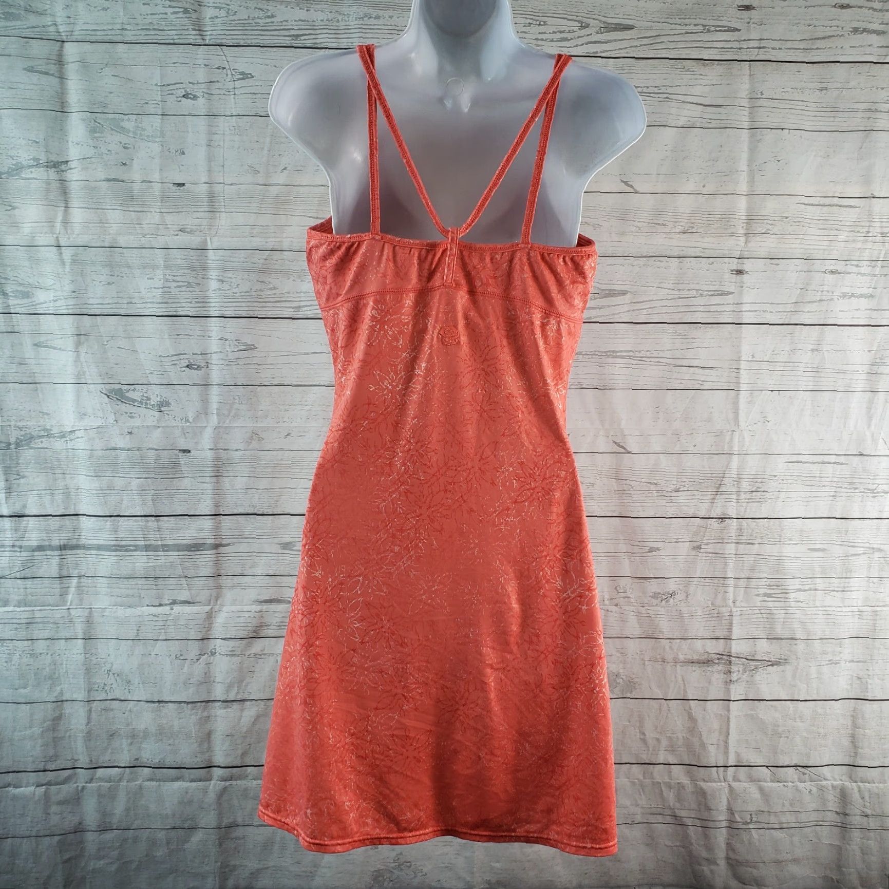 Mountain Hardwear VINTAGE Mountain Hardwear Womens Athletic Dress Sz Small Orange Bra Shelf Strappy Size S / US 4 / IT 40 - 4 Thumbnail
