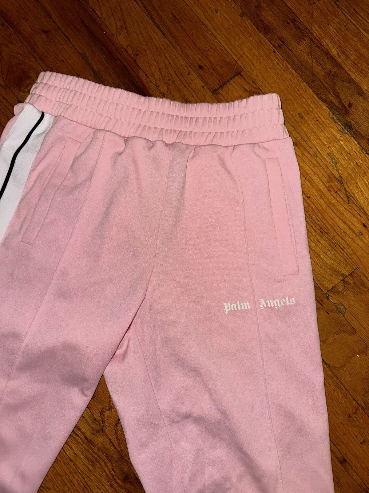 Palm Angels Pink palm angel track pants Size US 29 - 4 Thumbnail