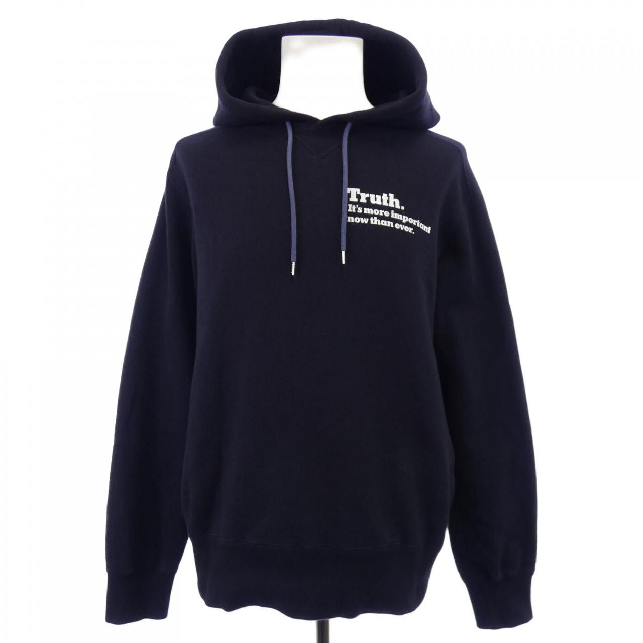 Sacai Sacai Sacai Hoodie Textile Sweatshirts & Hoodies 18-01783M DUTY FREE for USA Size ONE SIZE - 1 Thumbnail