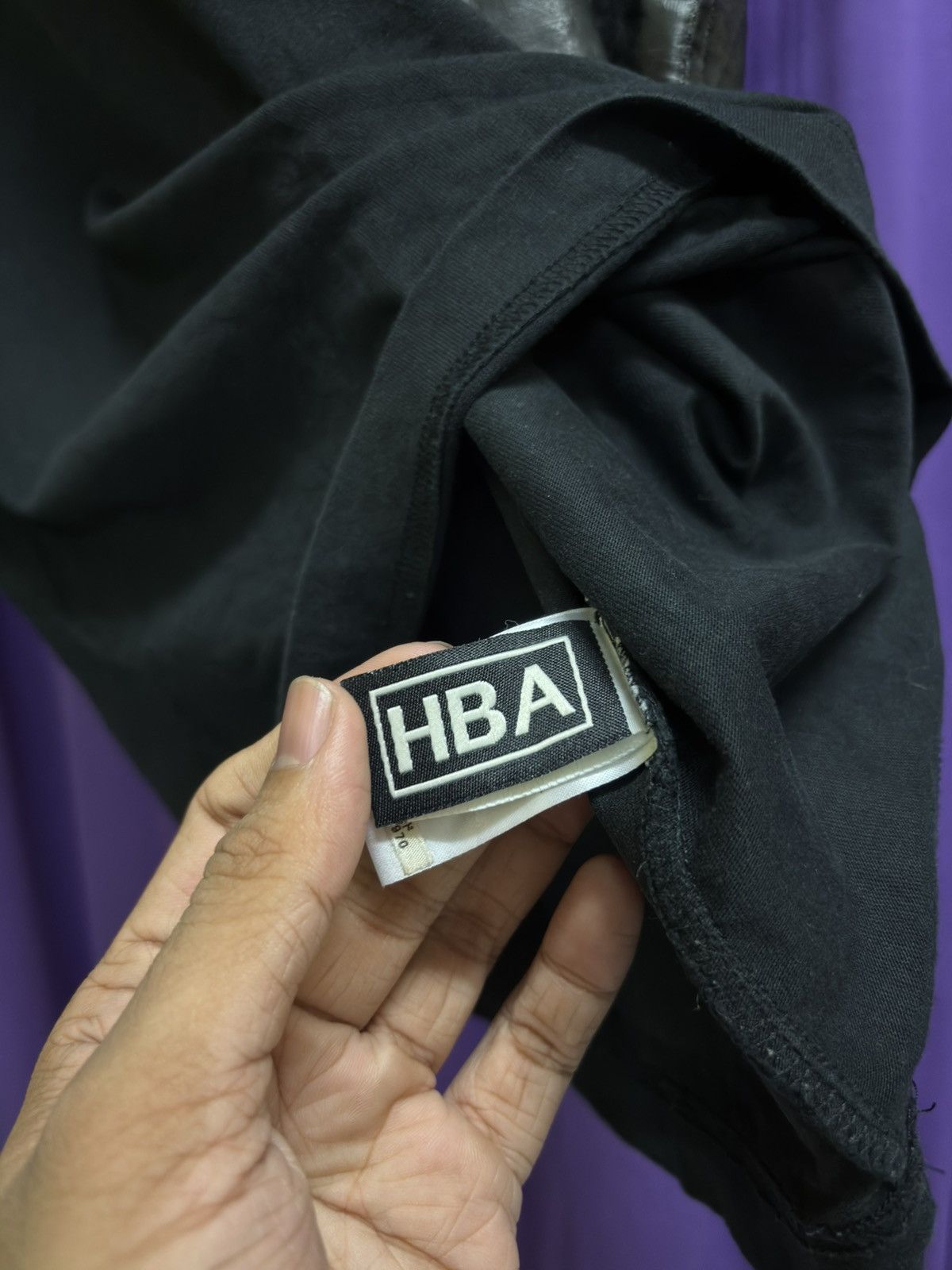 Hood By Air RARE HOOD BY AIR side logo HBA tshirt playboi carti style Size US M / EU 48-50 / 2 - 4 Thumbnail
