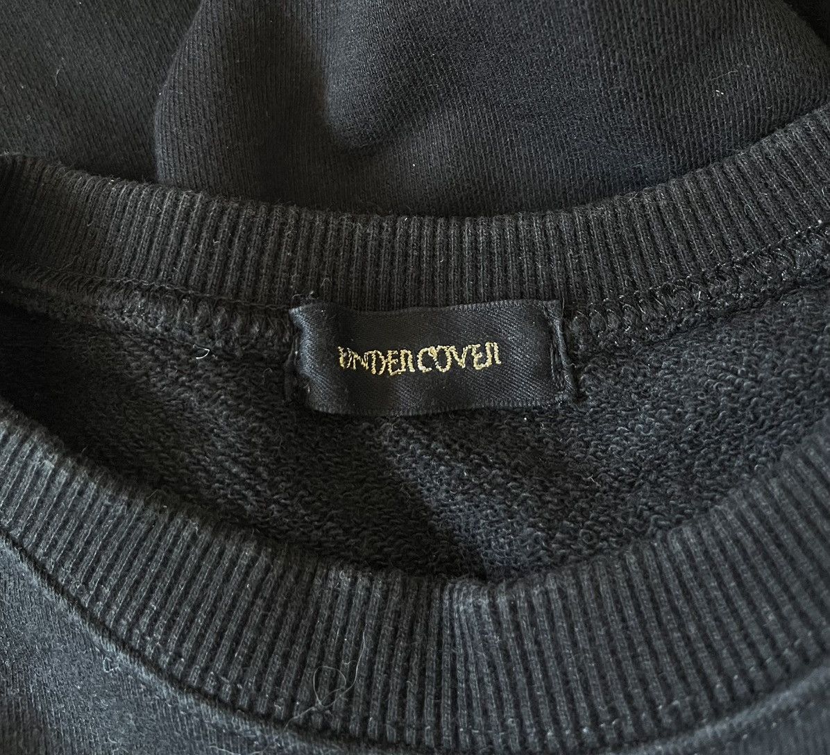 Undercover Undercover no sir black sweatshirt Size US S / EU 44-46 / 1 - 3 Thumbnail