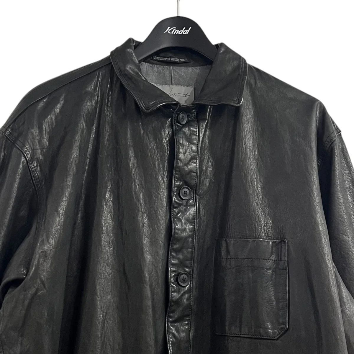 Yohji Yamamoto Yohji Yamamoto pour homme STEER SHIRT BLOUSON Size US M / EU 48-50 / 2 - 2 Thumbnail