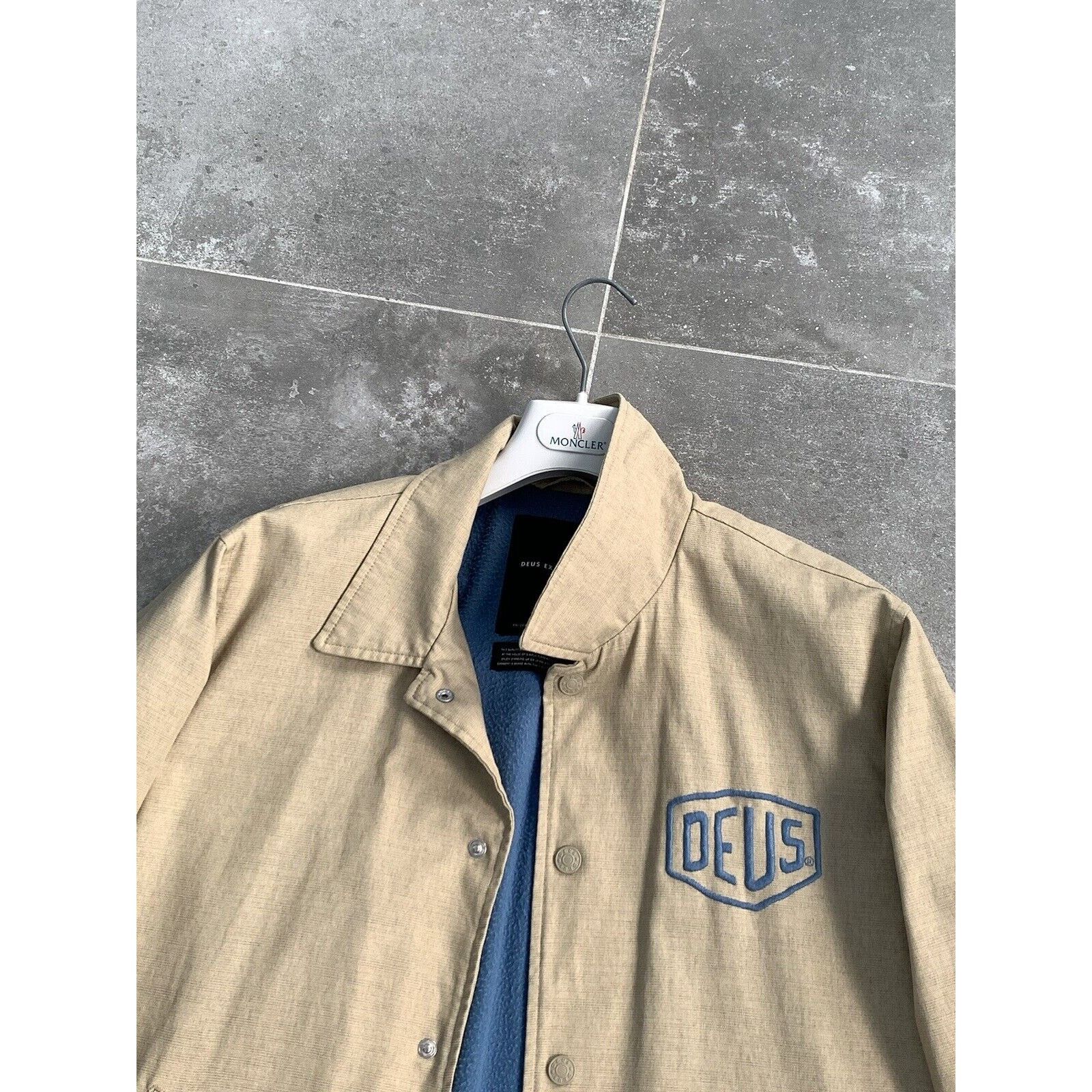 Deus Ex Machina Men's DEUS EX MACHINA Chore Coach Biker Jacket Coat L EU 52 Size US L / EU 52-54 / 3 - 18 Thumbnail