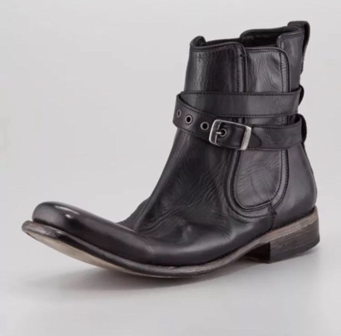 John Varvatos Bowery Buckled Chelsea Boot 10.5 or EU 44.5 Size US 10.5 / EU 43-44 - 3 Thumbnail
