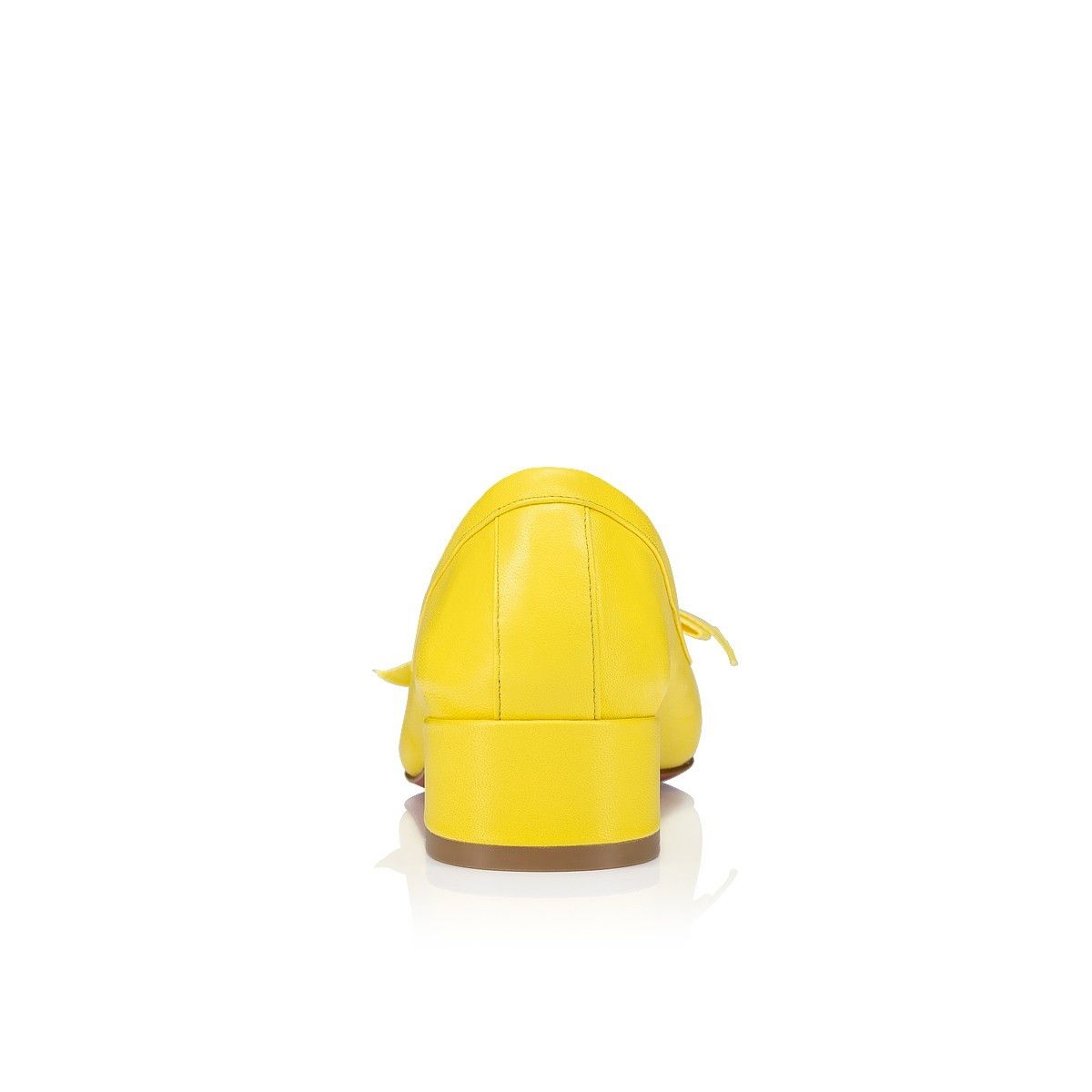 Christian Louboutin o1w1db10425 Flats in Yellow Size US 12 / IT 42 - 5 Thumbnail