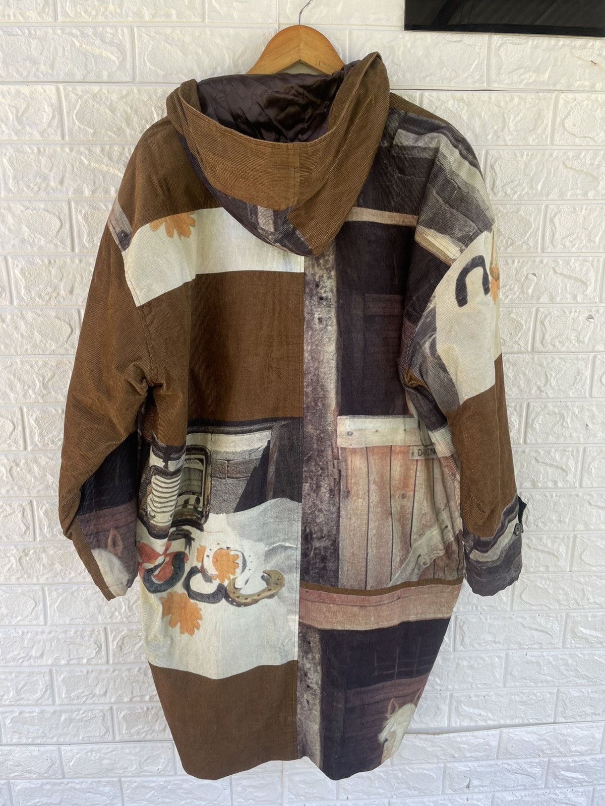Japanese Brand × Paul Smith × Vintage Paul Smith 90s🔥Patchwork Over Print Jacket Size US M / EU 48-50 / 2 - 2 Thumbnail