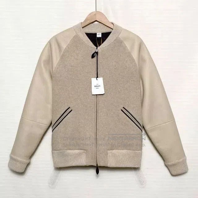 Berluti BERLUTI FW23 Paneled Zip Casual Jacket. Size US L / EU 52-54 / 3 - 1 Thumbnail