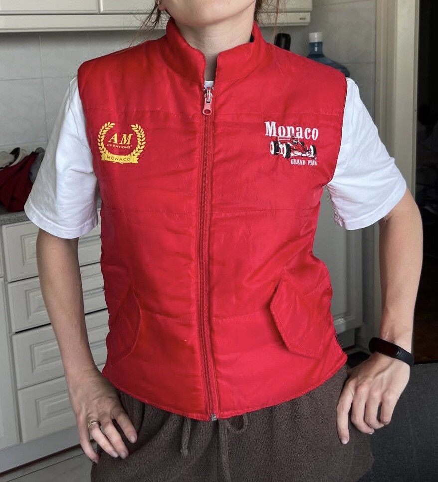 Marlboro Marlboro Monaco Grand Prix Racing F1 Vintage Vest Two Side Size US S / EU 44-46 / 1 - 8 Thumbnail