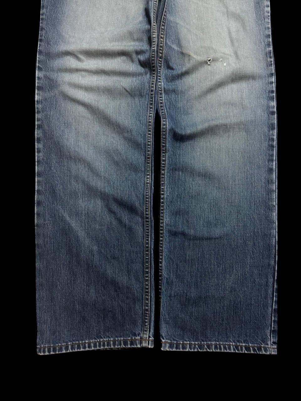 Japanese Brand WAIST-37 BAGGY Japanese Insane Mudwash Distressed Denim Jean Size US 37 - 9 Thumbnail