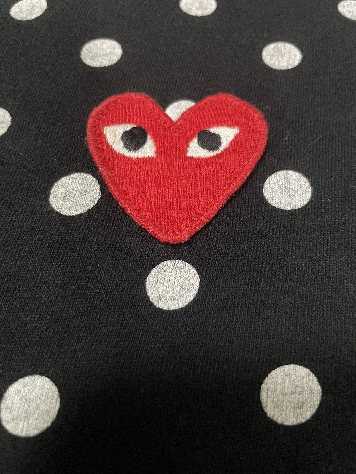 Comme des Garcons × Designer × Japanese Brand Play Comme Des Garcons x Polka dot Japan T shirt Size L / US 10 / IT 46 - 5 Thumbnail
