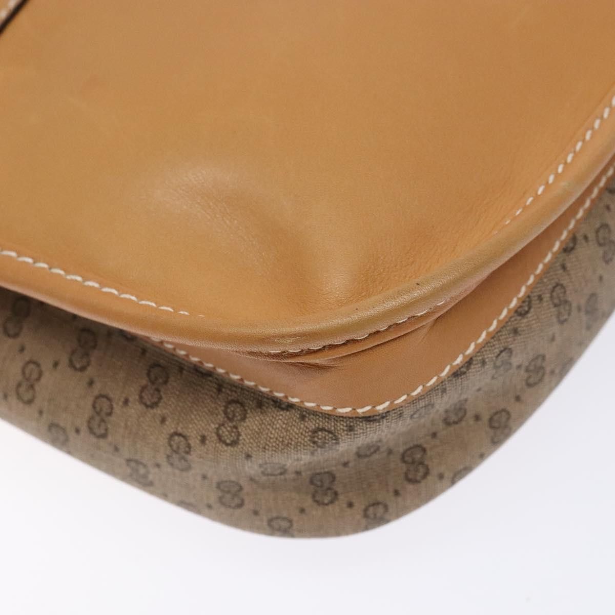Gucci GUCCI Micro GG Supreme Shoulder Bag Pvc Beige Gold Size ONE SIZE - 13 Thumbnail