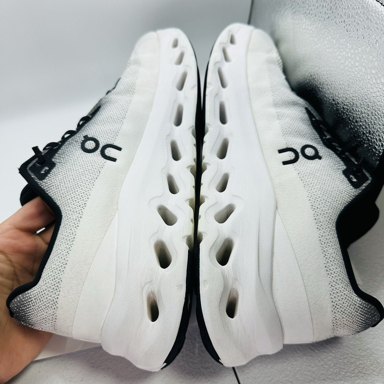 On Size 13 - On Men's Running Cloudtilt Black Ivory Shoes Size US 13 / EU 46 - 6 Thumbnail