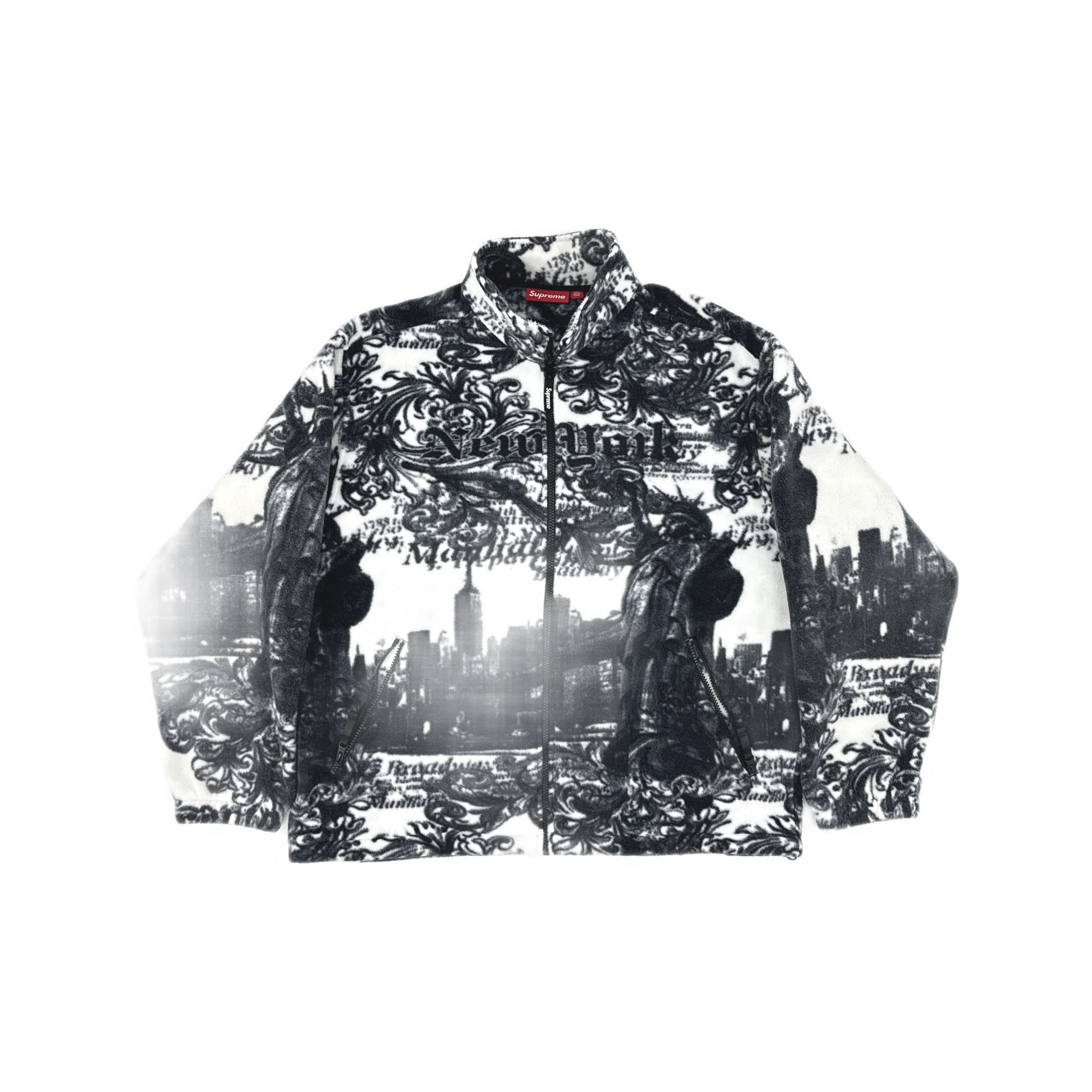 Supreme Supreme New York Cityscape Fleece Jacket Size L Size US L / EU 52-54 / 3 - 1 Thumbnail