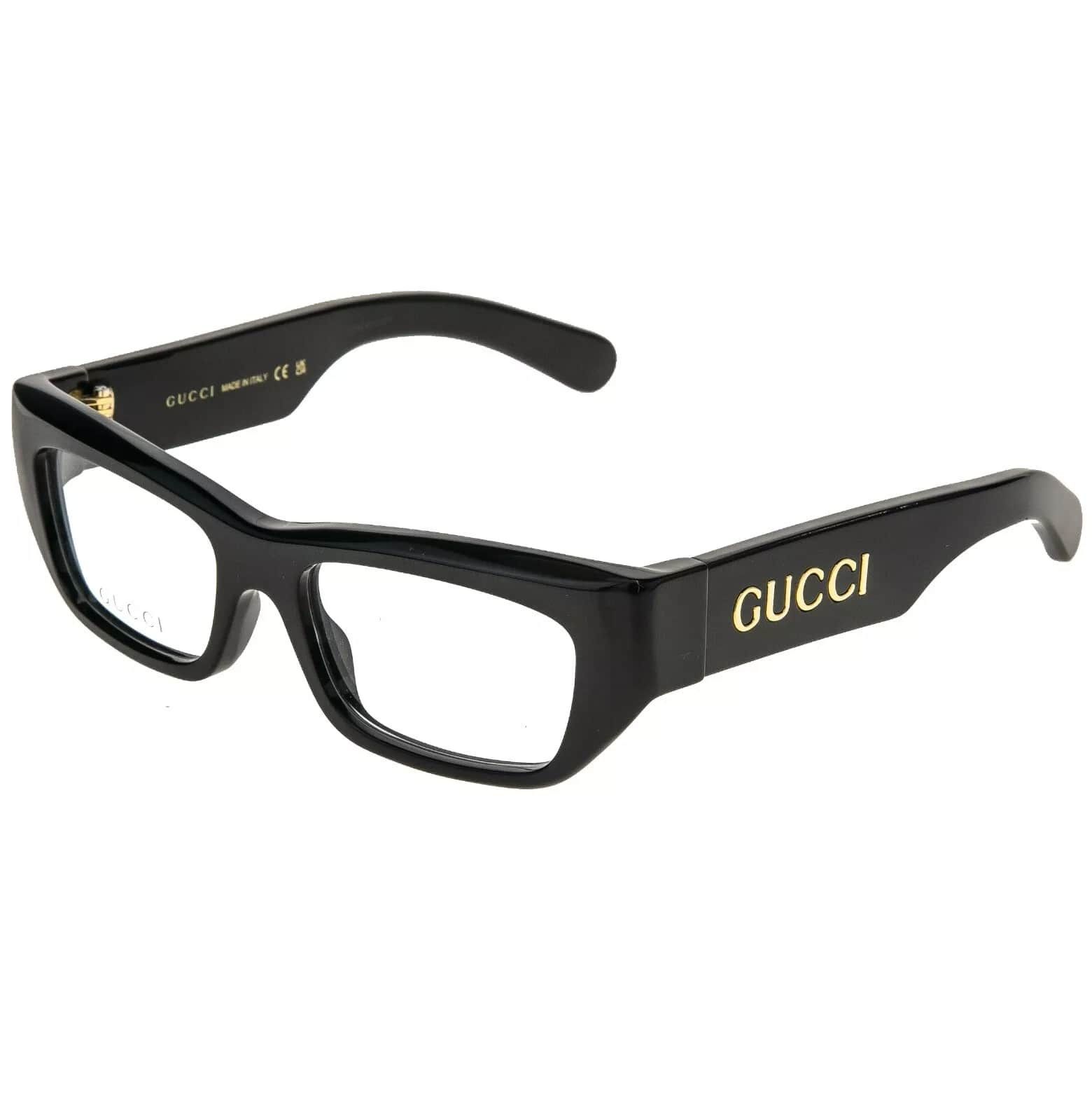 Gucci GUCCI Authentic 1297 Black Square Eyeglasses GG1297O 001 Size ONE SIZE - 8 Thumbnail