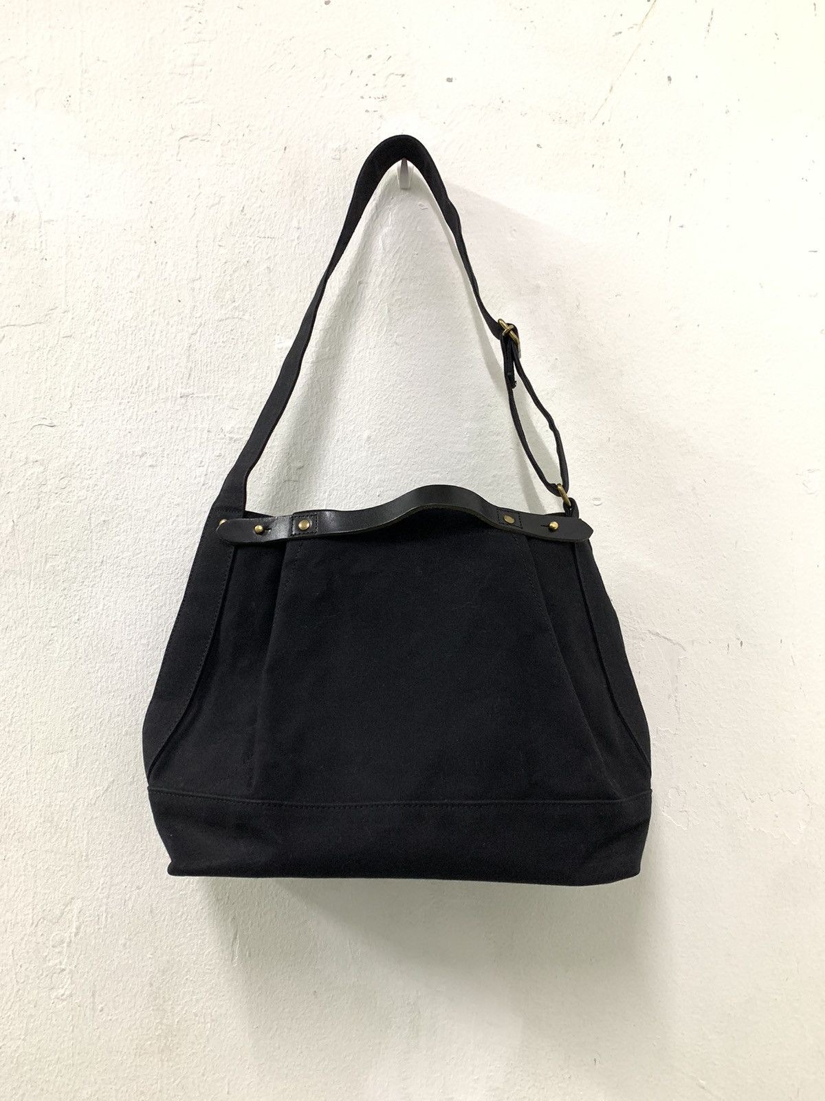 Japanese Brand Suolo Military Canvas 2 Way Tote Bag Size ONE SIZE - 4 Thumbnail