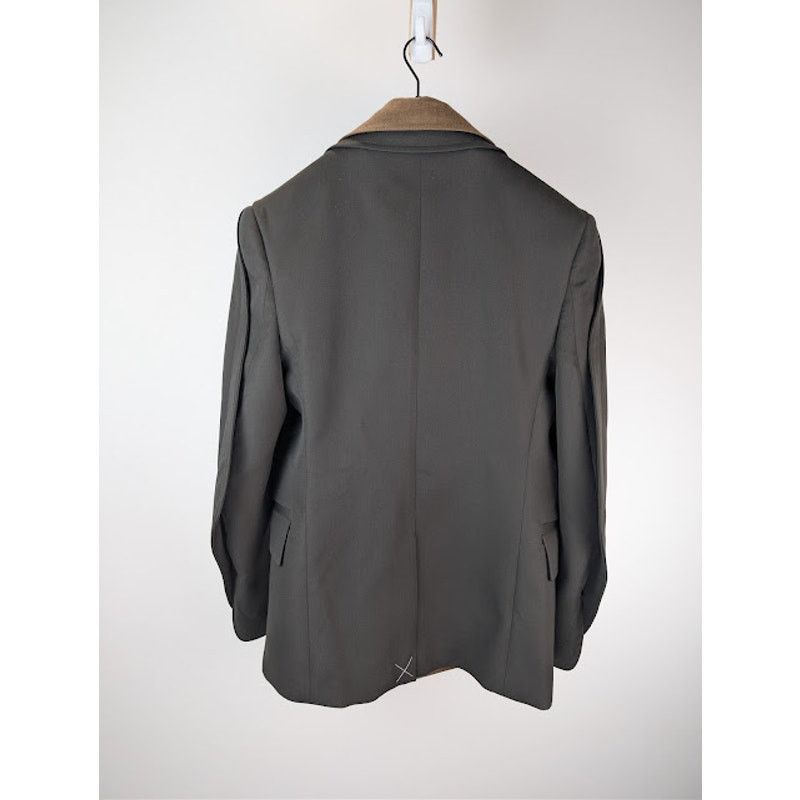 Bottega Veneta o1rshd1 Compact Wool Jacket in Kale Size US M / EU 48-50 / 2 - 13 Thumbnail