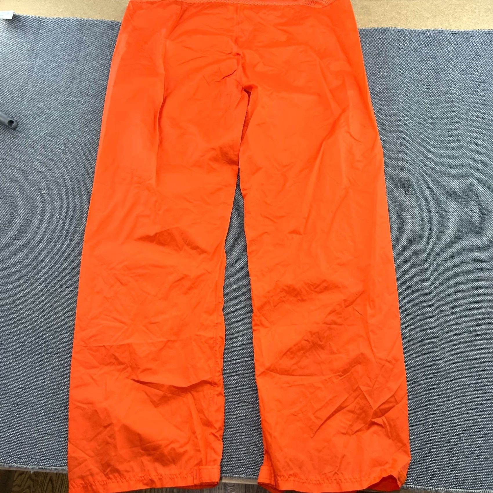 Helly Hansen Helly Hansen Waterproof Rain Over Pants Mens Medium Orange Rain Pants Mens Size US 31 - 3 Thumbnail