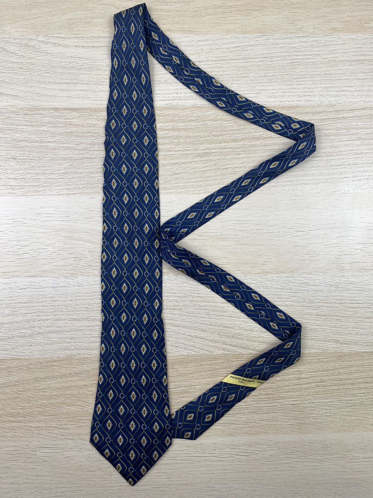 Pierre Balmain Pierre Balmain Silk Tie T84 Size ONE SIZE - 3 Thumbnail