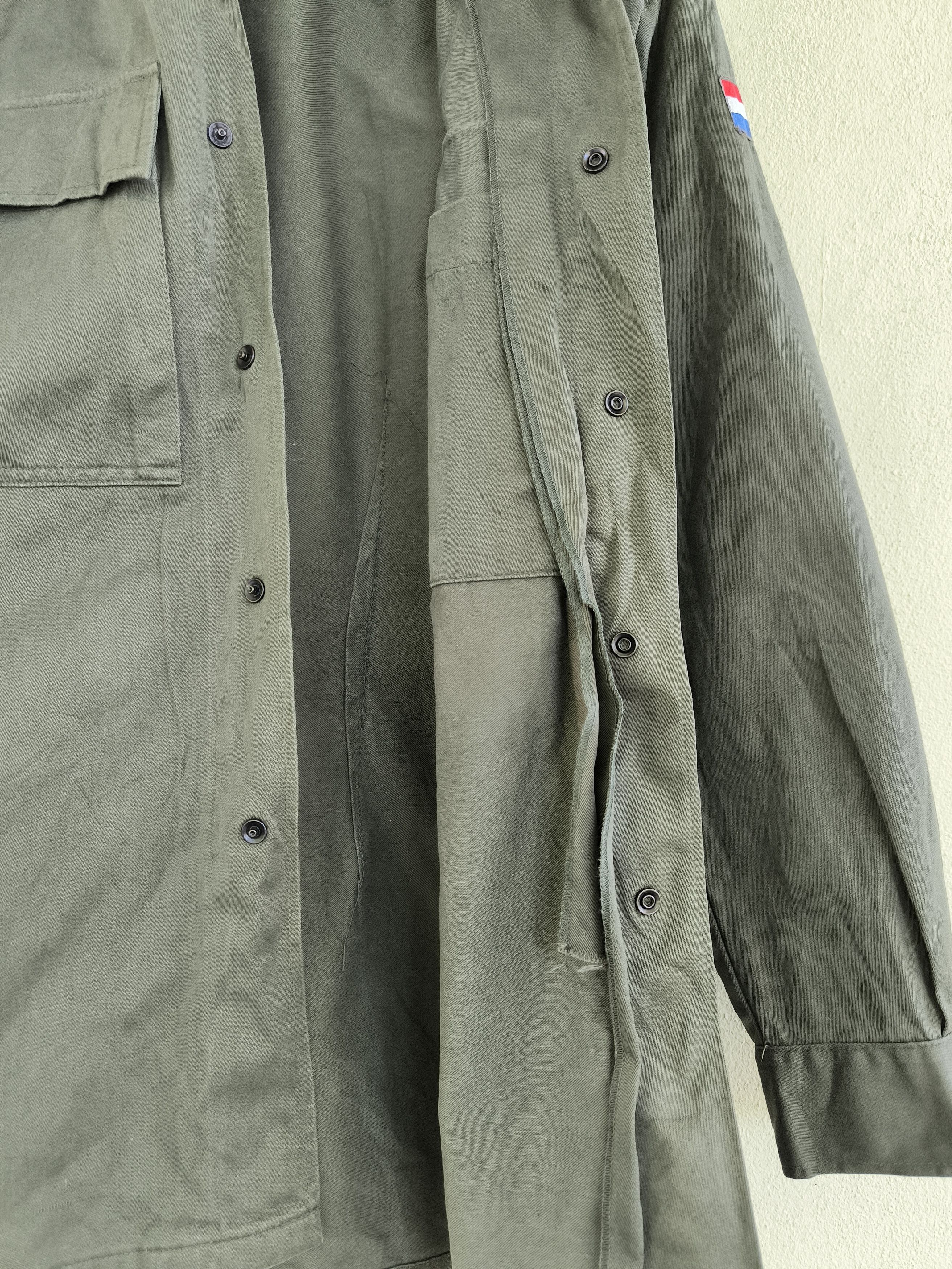 Vintage Vtg France army military field jacket Size US M / EU 48-50 / 2 - 12 Thumbnail