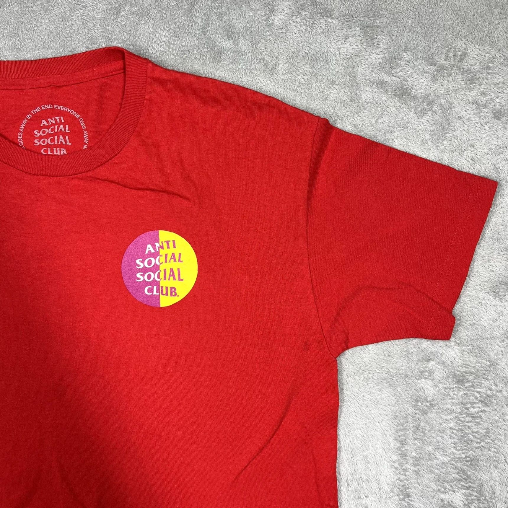 Anti Social Social Club Anti Social Social Club Men’s Size Large T-Shirt Red "Hypocrite" NWOT Size US L / EU 52-54 / 3 - 2 Thumbnail