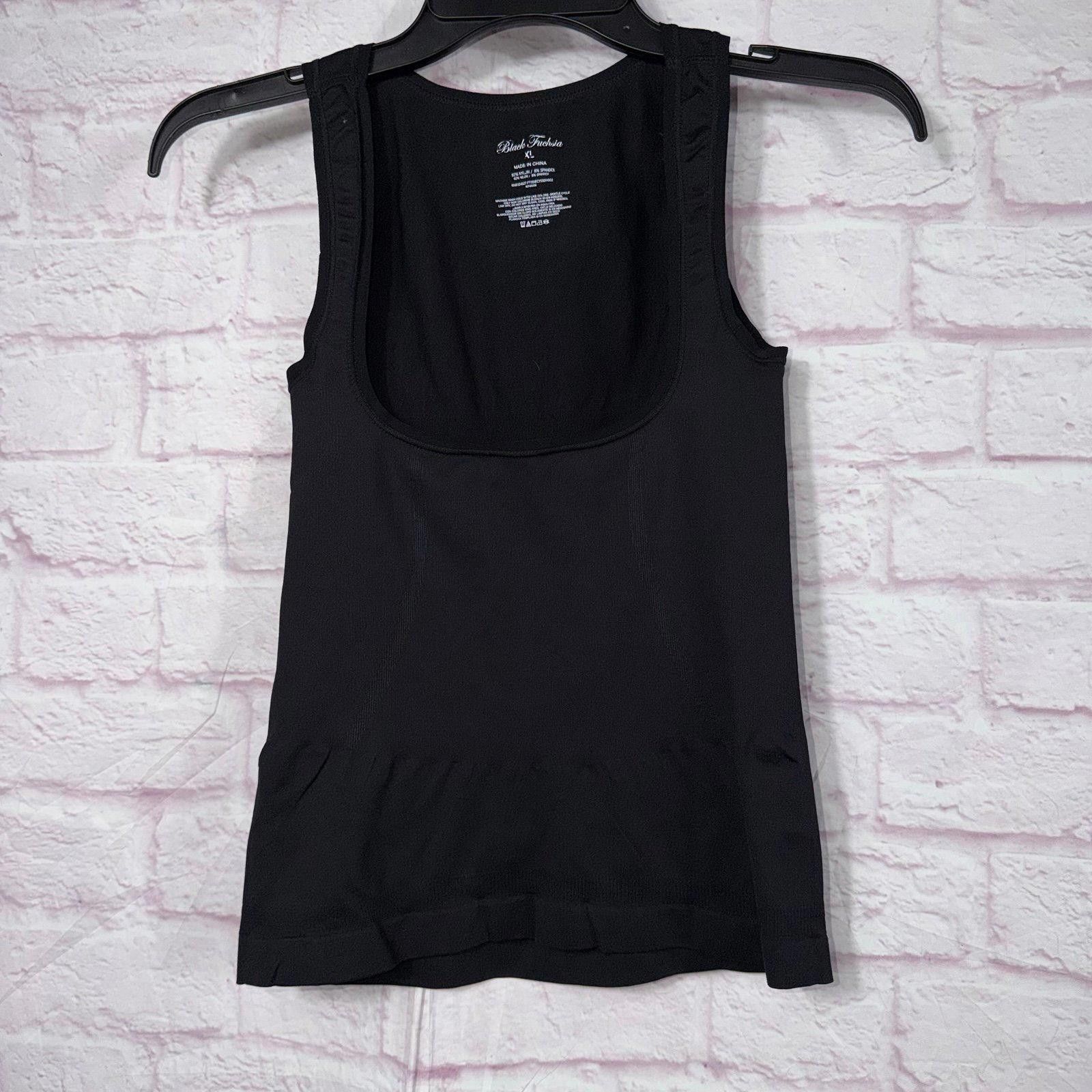 Other Black Fuchsia Women's Black Tank Top - Size XL Size XL / US 12-14 / IT 48-50 - 1 Thumbnail