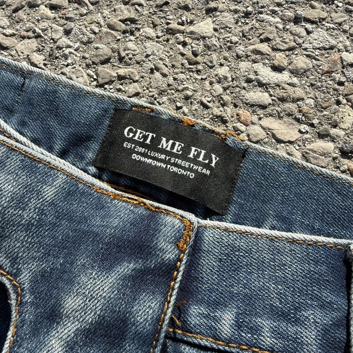 Other Get me Fly Slim Fit Painted Jeans Amiri Style Size US 32 / EU 48 - 5 Thumbnail