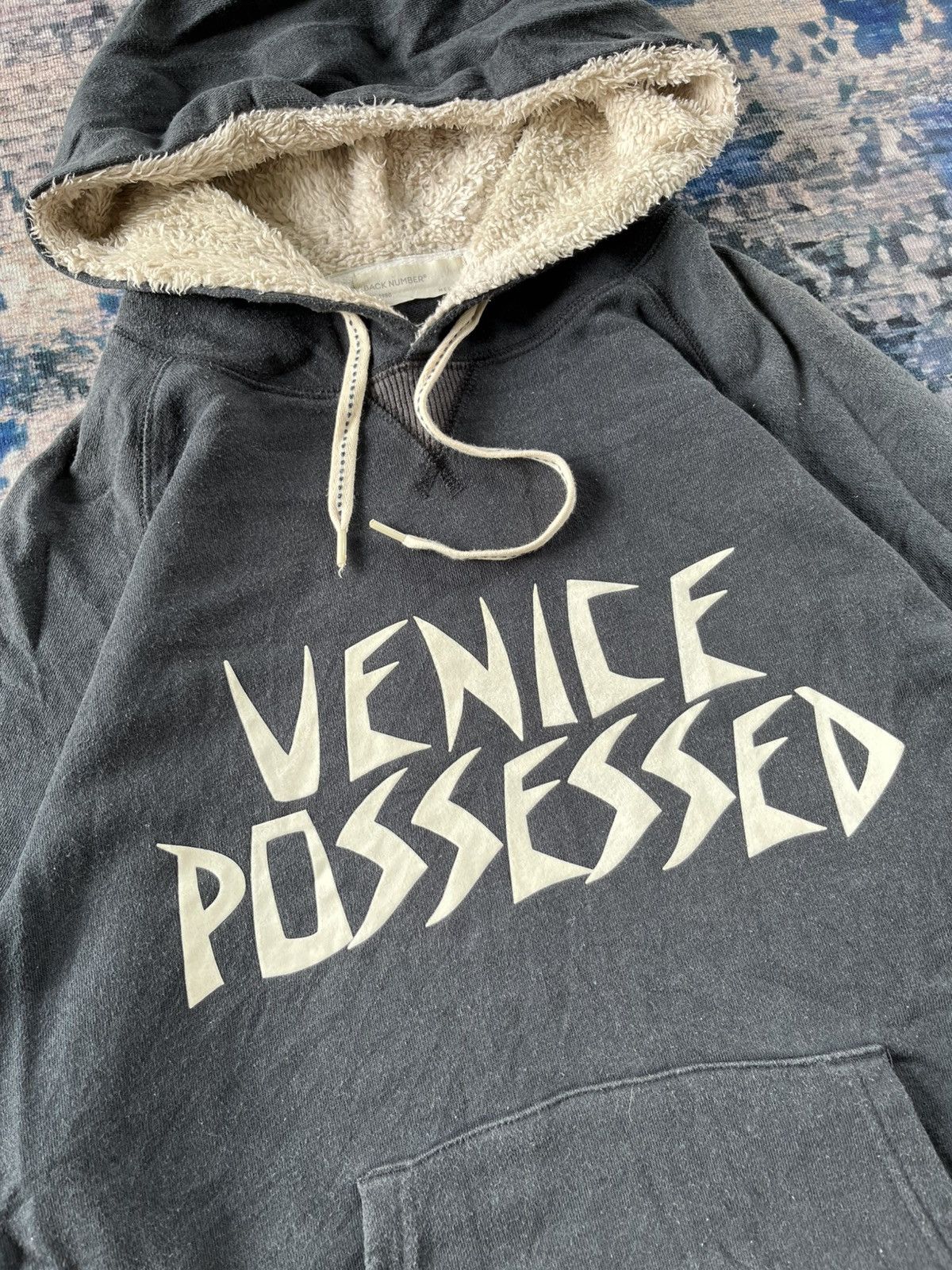 Japanese Brand 🔥Back Number Venice Possessed Big Logo Hoodie Size US M / EU 48-50 / 2 - 2 Thumbnail