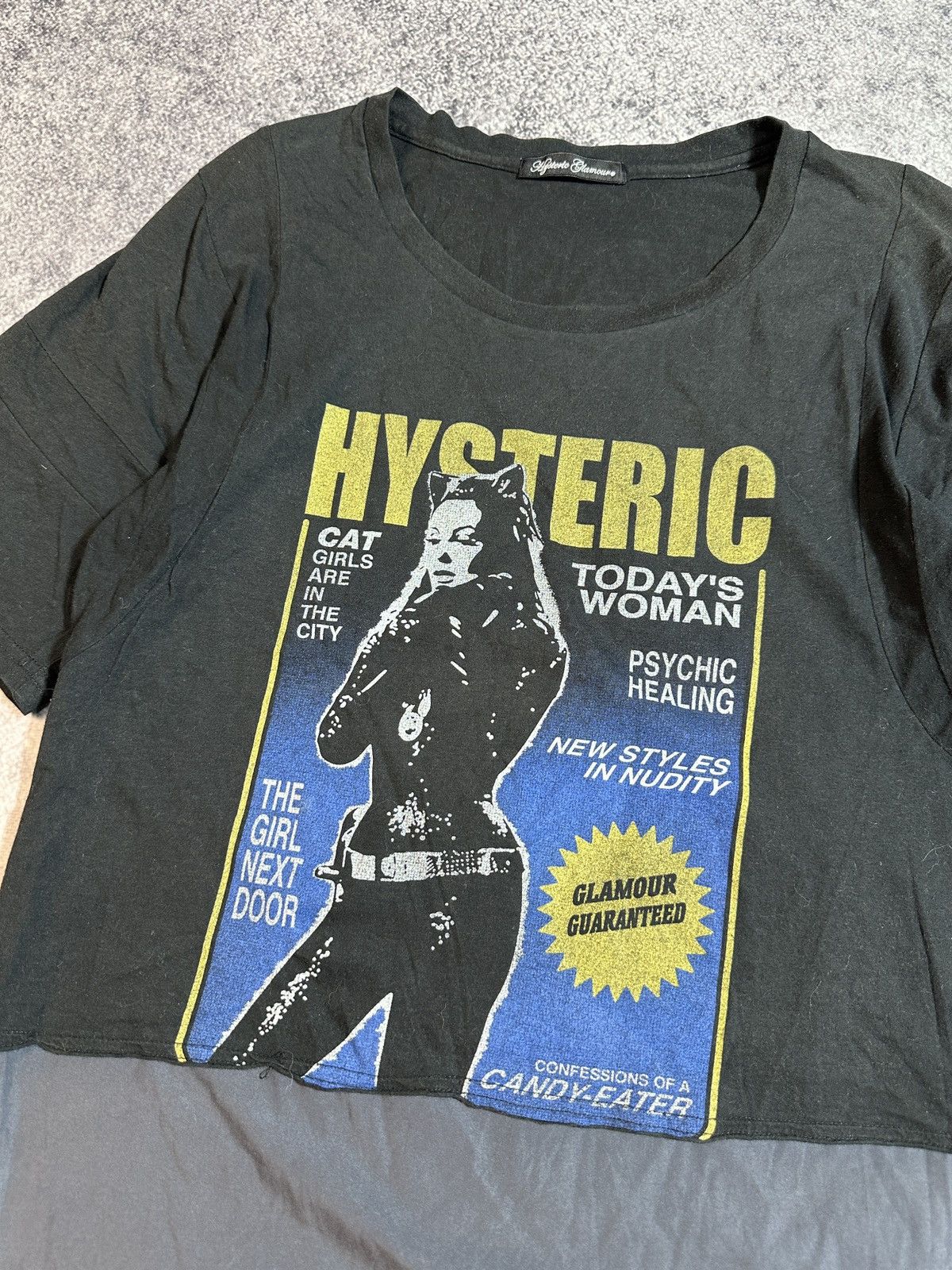 Hysteric Glamour × Japanese Brand Hystoric Glamour Cat Scratch Fever T-shirt Japanese Style Size M / US 6-8 / IT 42-44 - 2 Thumbnail